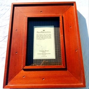 Philip Whitney Ltd Solid Wood Rustic Pine Picture Photo Frame Hand Finished Home